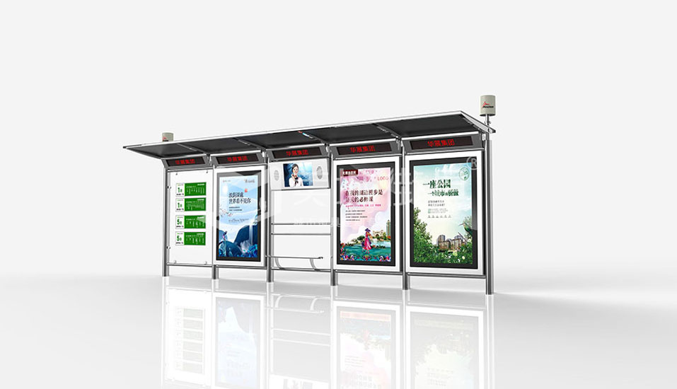 公交候車(chē)亭 公交候車(chē)亭